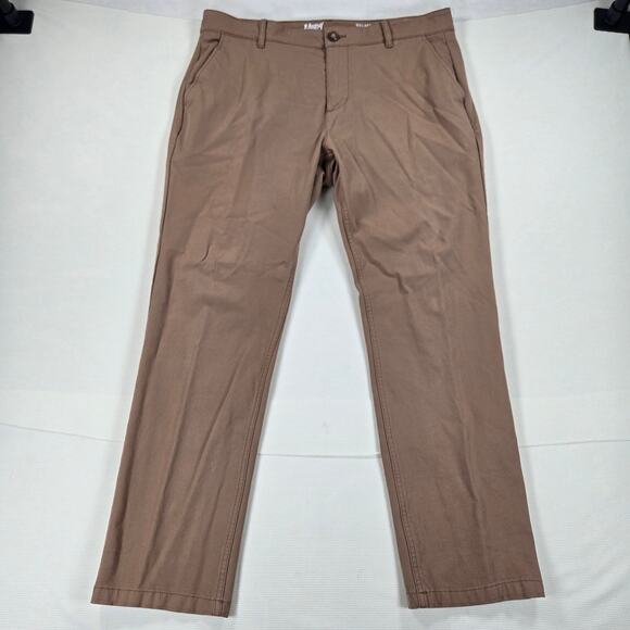 Mugsy Jeans Brown Casual Stretch Chino Belmonts Pants Men's Size 38 - Picture 1 of 6